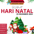 PT Sumatraco Langgeng Abadi Mengucapkan Selamat Natal dan Tahun Baru untuk Seluruh Stakeholder
