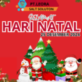 PT Leora Salt Solution Merayakan Hari Natal dengan Ucapan Hangat untuk Pelanggan dan Karyawan
