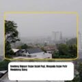 Bandung Diguyur Hujan Sejak Pagi, Waspada Hujan Petir Menjelang Siang