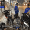 Respon Keluhan Warga, Polisi Sikat Knalpot Brong di Cikijing Majalengka
